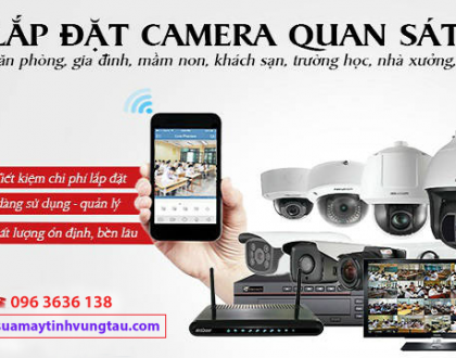 Lắp đặt Camera tại nhà Vũng Tàu
